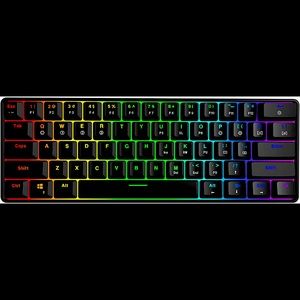 GK61 w/ yellow and brown switches